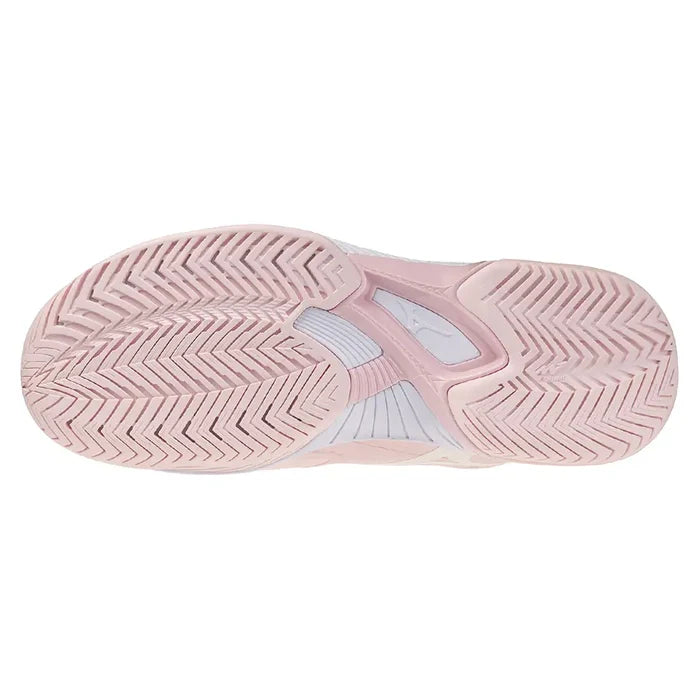 Women's Wave Strike AC Pickleball Shoes Petal Pink and White