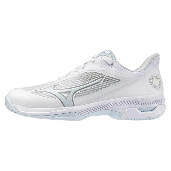 Women's Wave Strike AC Pickleball Shoes White and Ice Water