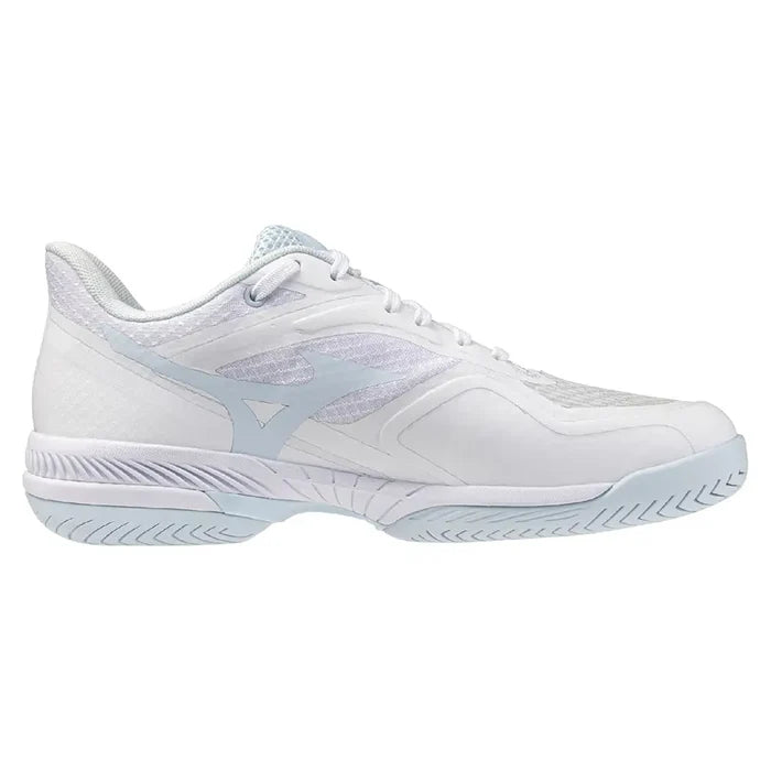 Women's Wave Strike AC Pickleball Shoes White and Ice Water