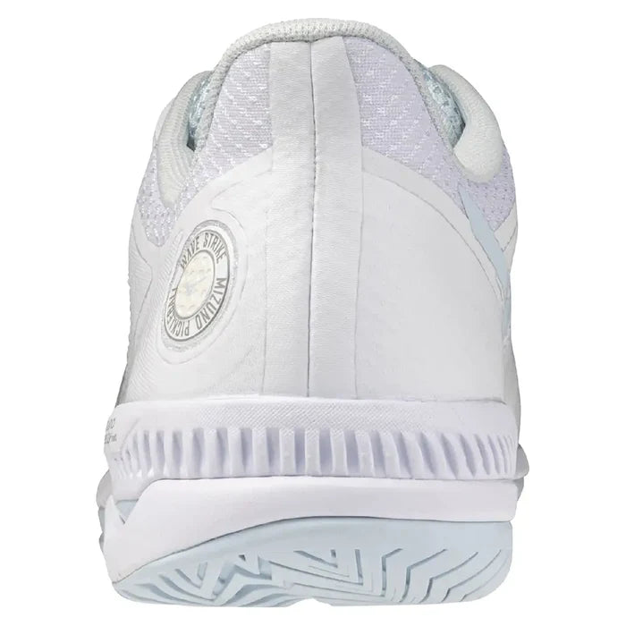 Women's Wave Strike AC Pickleball Shoes White and Ice Water