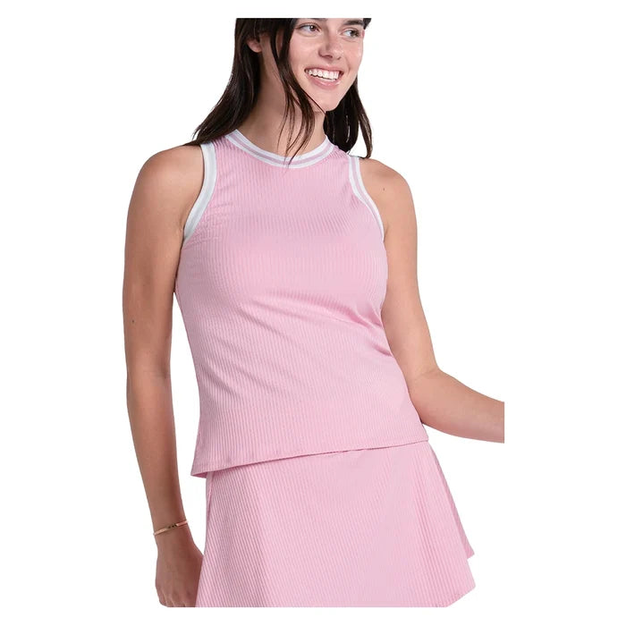 Women's Weave Tank Paris Pink
