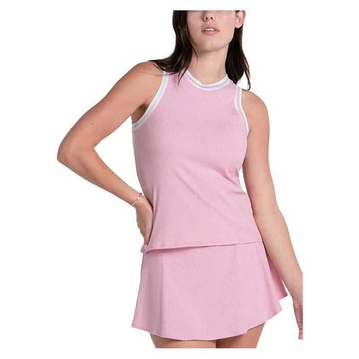 Women's Weave Tank Paris Pink