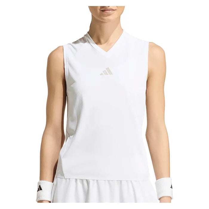 Women's Wimbledon Match Pro Tank White