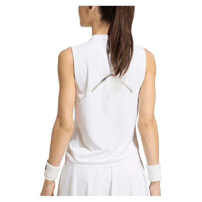 Women's Wimbledon Match Pro Tank White