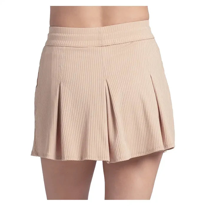 Women's Wimbley 14 Inch Pleat Skort Camel
