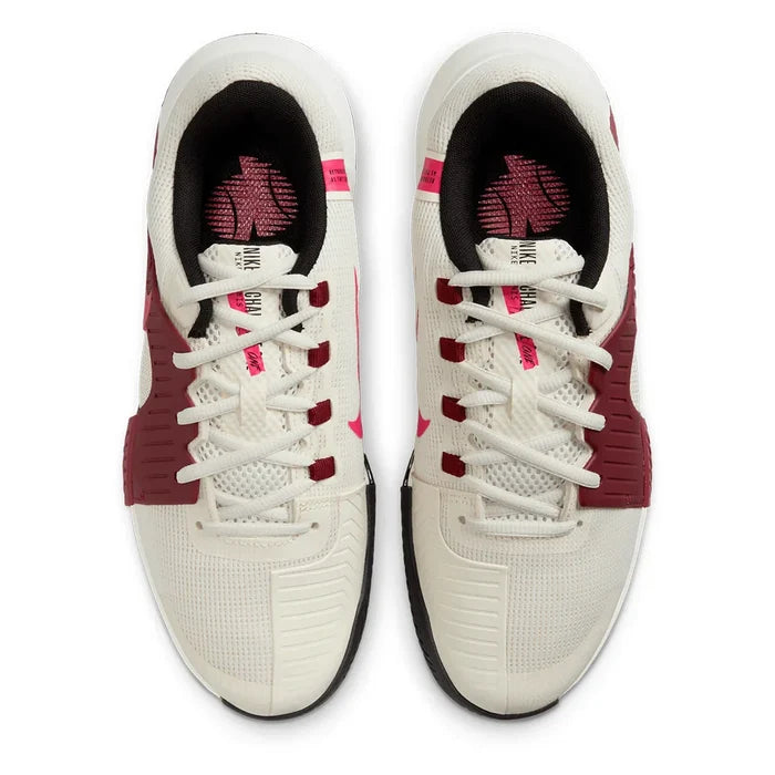 Women's Zoom GP Challenge 1 Court Shoes Pale Ivory and Rush Pink