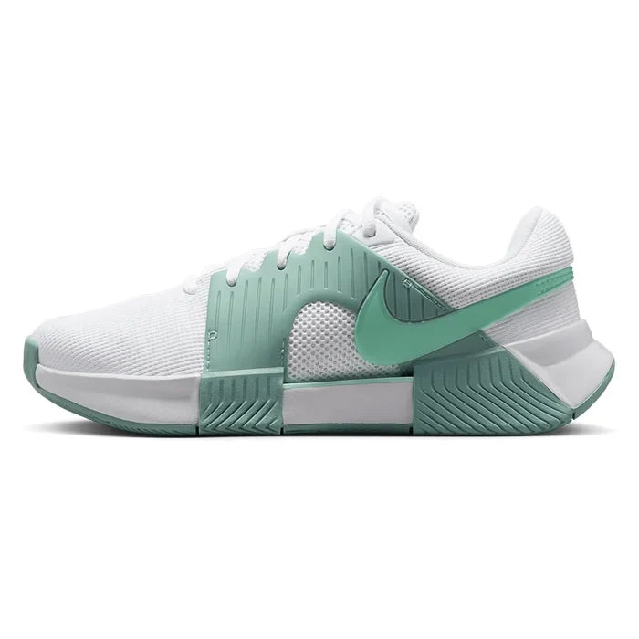 Women's Zoom GP Challenge 1 Court Shoes White and Mint Foam