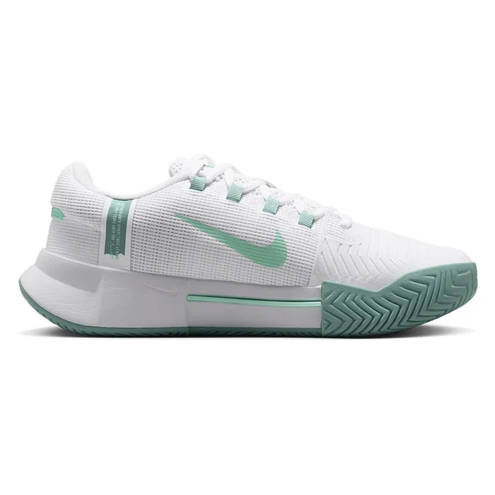 Women's Zoom GP Challenge 1 Court Shoes White and Mint Foam