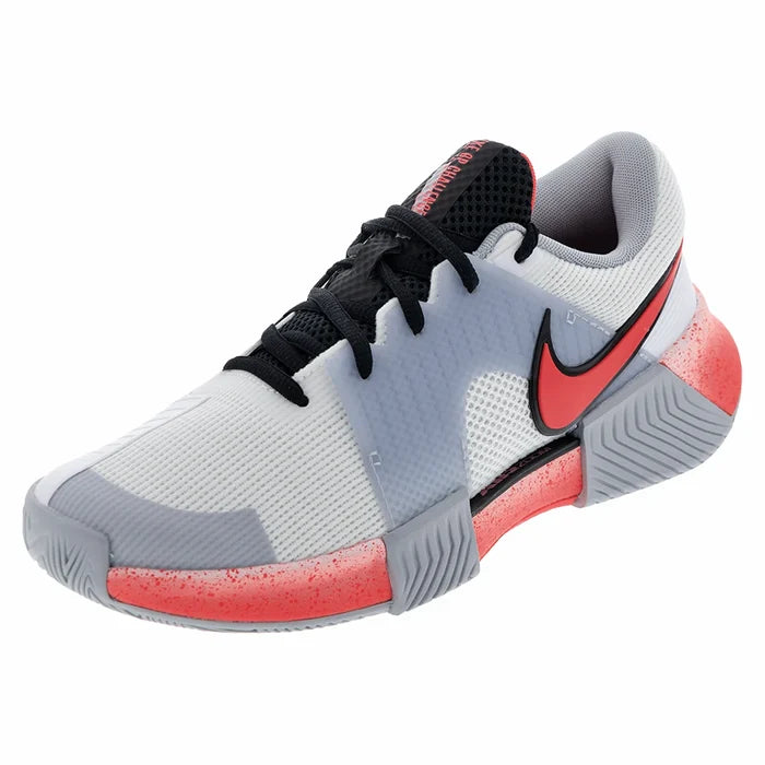 Women's Zoom GP Challenge 1 Premium Shoes White and Hot Lava