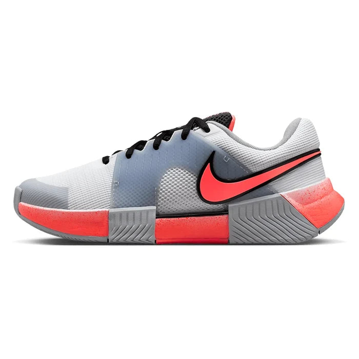 Women's Zoom GP Challenge 1 Premium Shoes White and Hot Lava