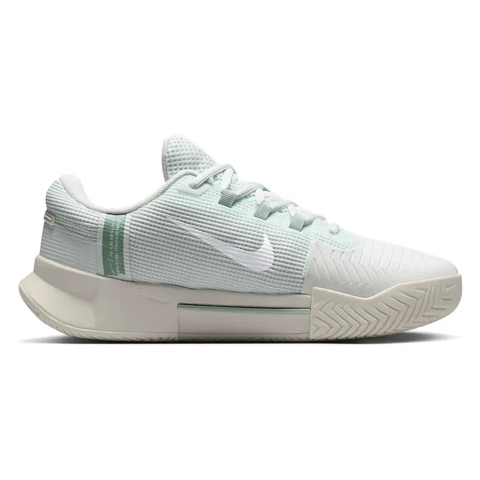 Women's Zoom GP Challenge 1.5 Court Shoes Barely Green and White
