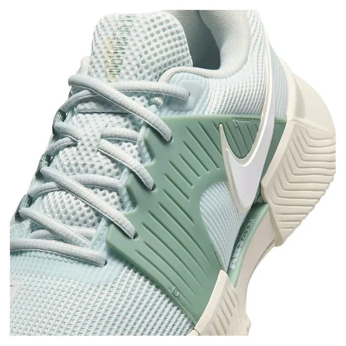 Women's Zoom GP Challenge 1.5 Court Shoes Barely Green and White