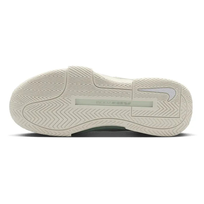 Women's Zoom GP Challenge 1.5 Court Shoes Barely Green and White