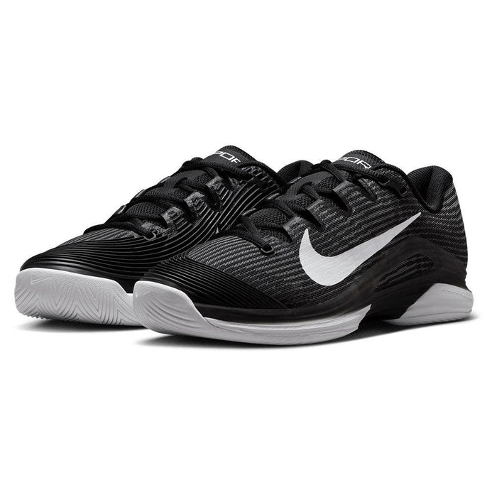 Women's Zoom Vapor 12 Shoes Black and White