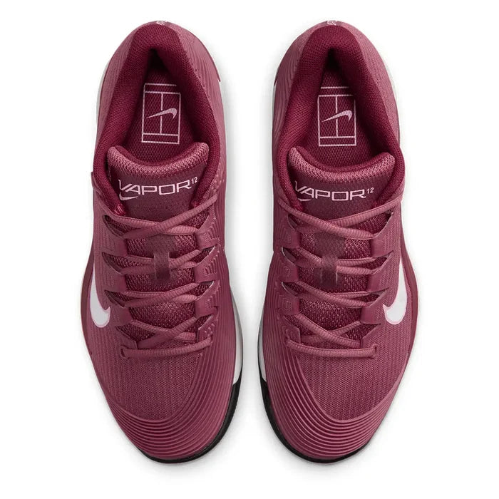 Women's Zoom Vapor 12 Shoes Pink Smoke and White