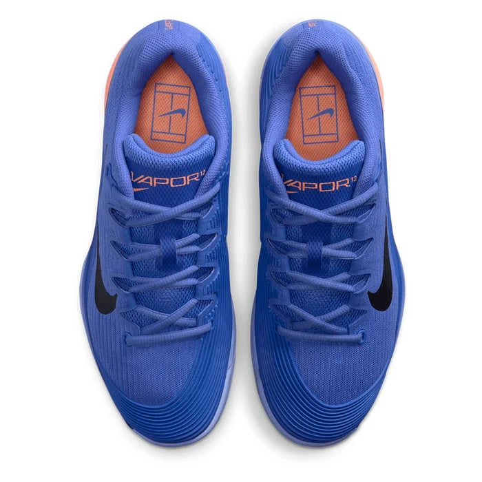 Women's Zoom Vapor 12 Shoes Sapphire and Black