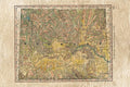Wyoming Wagon Roads Map by Lisa Middleton