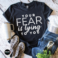 Your Fear is a Lying to You Black White Set - PNG