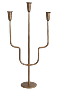 Zeva Gold Candelabra